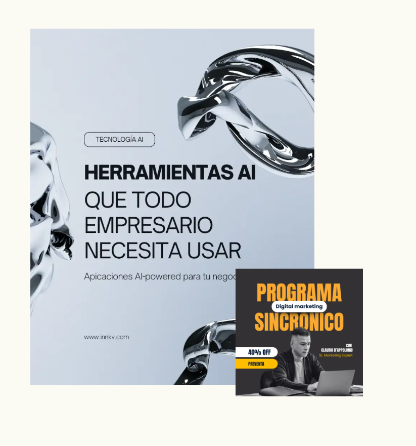 Este curso está dirigido a empresarios, gerentes, profesionales de marketing y líderes de equipo que deseen potenciar la productividad y la estrategia de sus negocios mediante la IA.